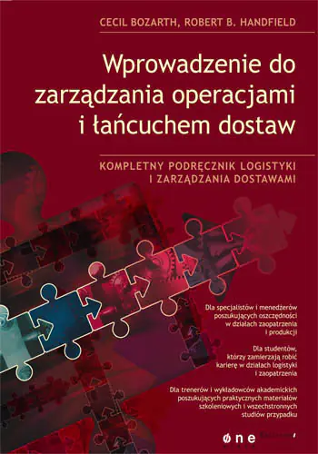 Książka - WPROWADZENIE DO ZARZĄDZANIA OPERACJAMI I ŁAŃCUCHEM DOSTAW