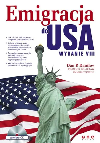 Książka - EMIGRACJA DO USA