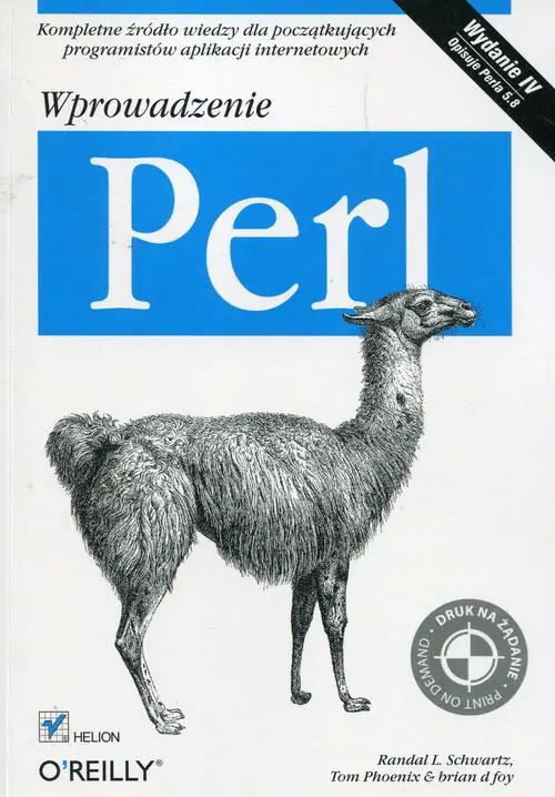 Książka - Perl. Wprowadzenie