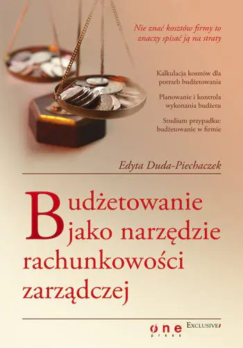 Książka - Budżetowanie jako narzędzie rachunkowości zarządczej