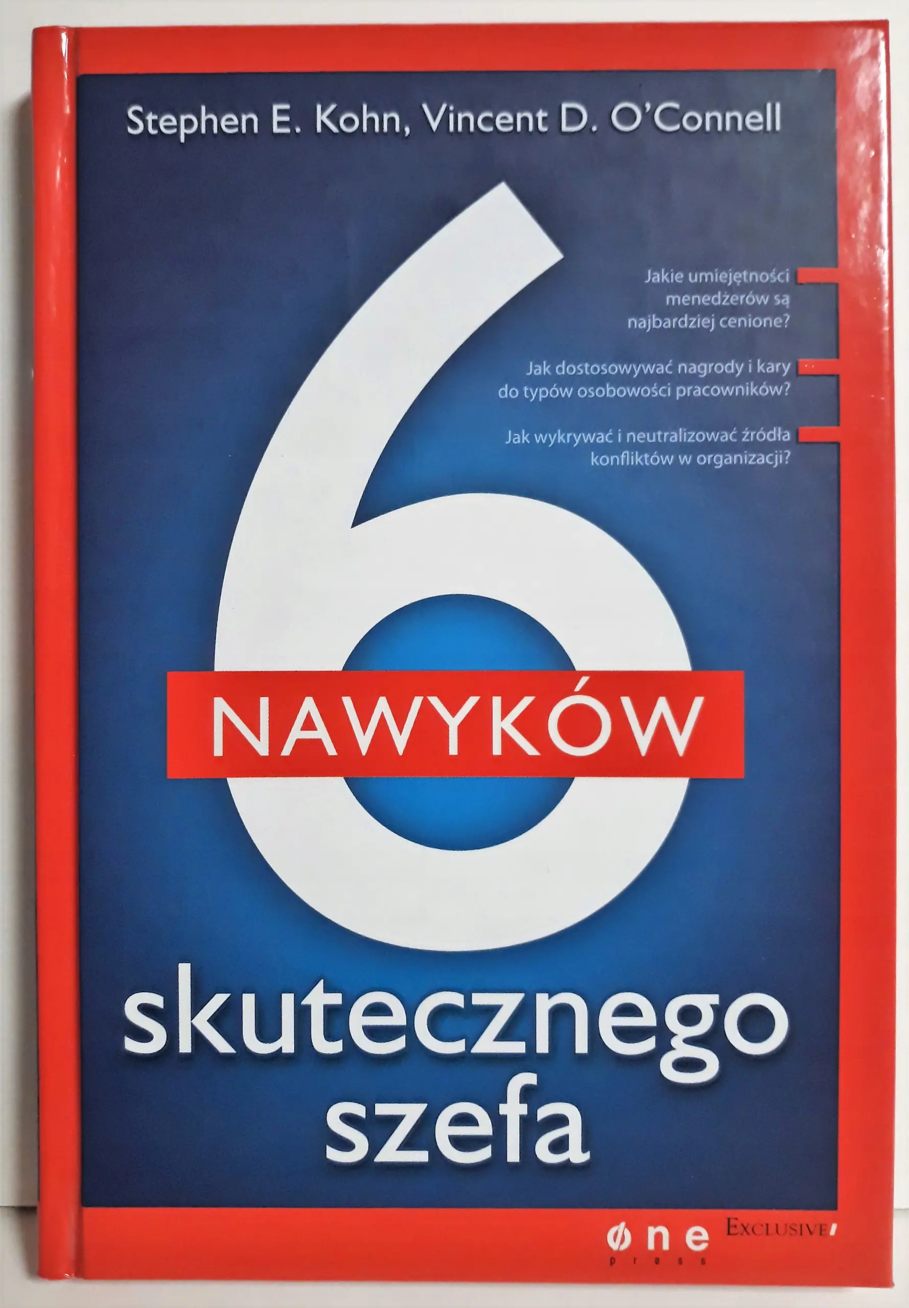 Książka - 6 nawyków skutecznego szefa