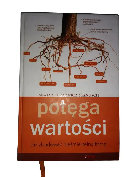 Książka - Potęga wartości. Jak zbudować nieśmiertelą firmę