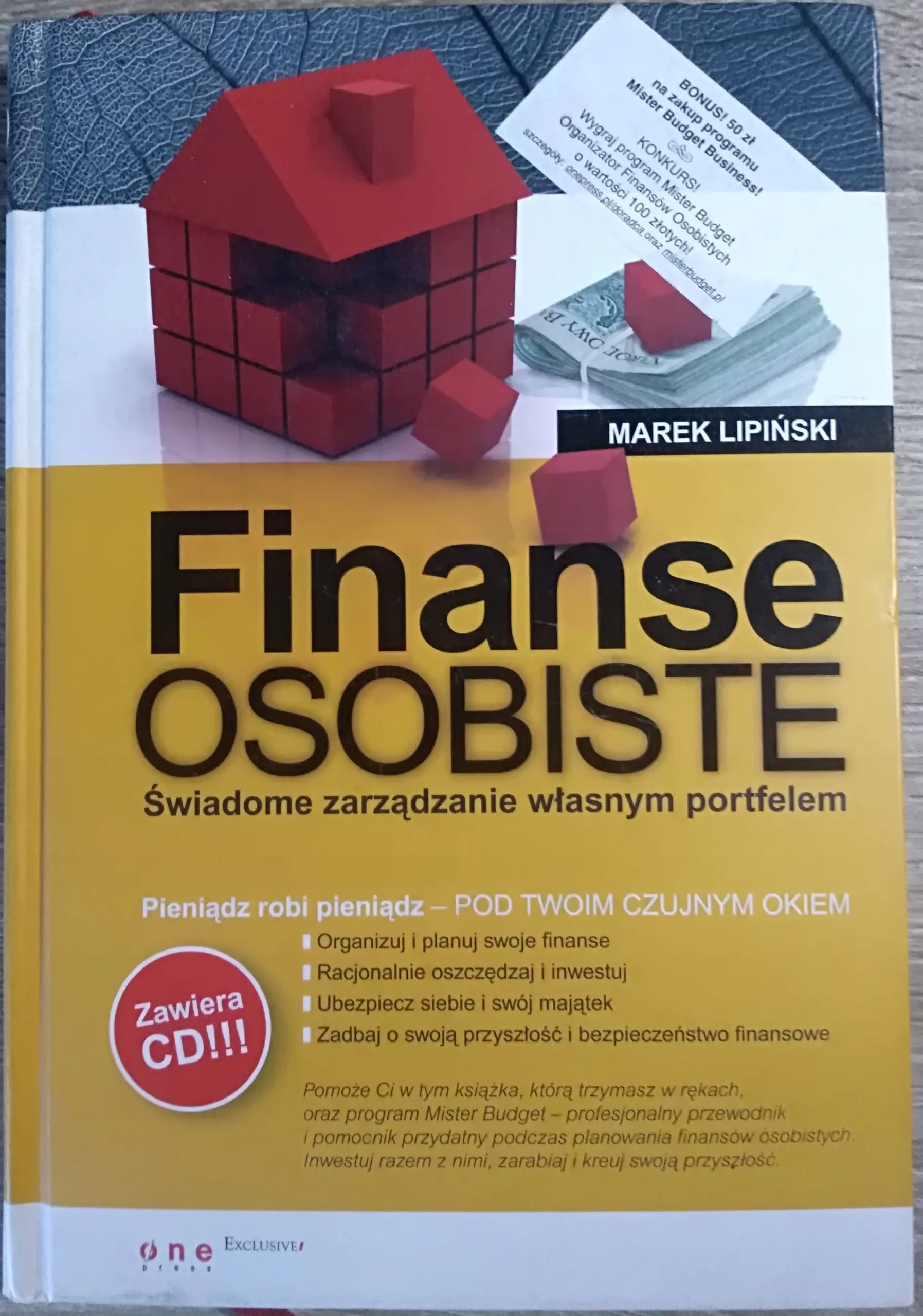 Książka - FINANSE OSOBISTE   płyta CD