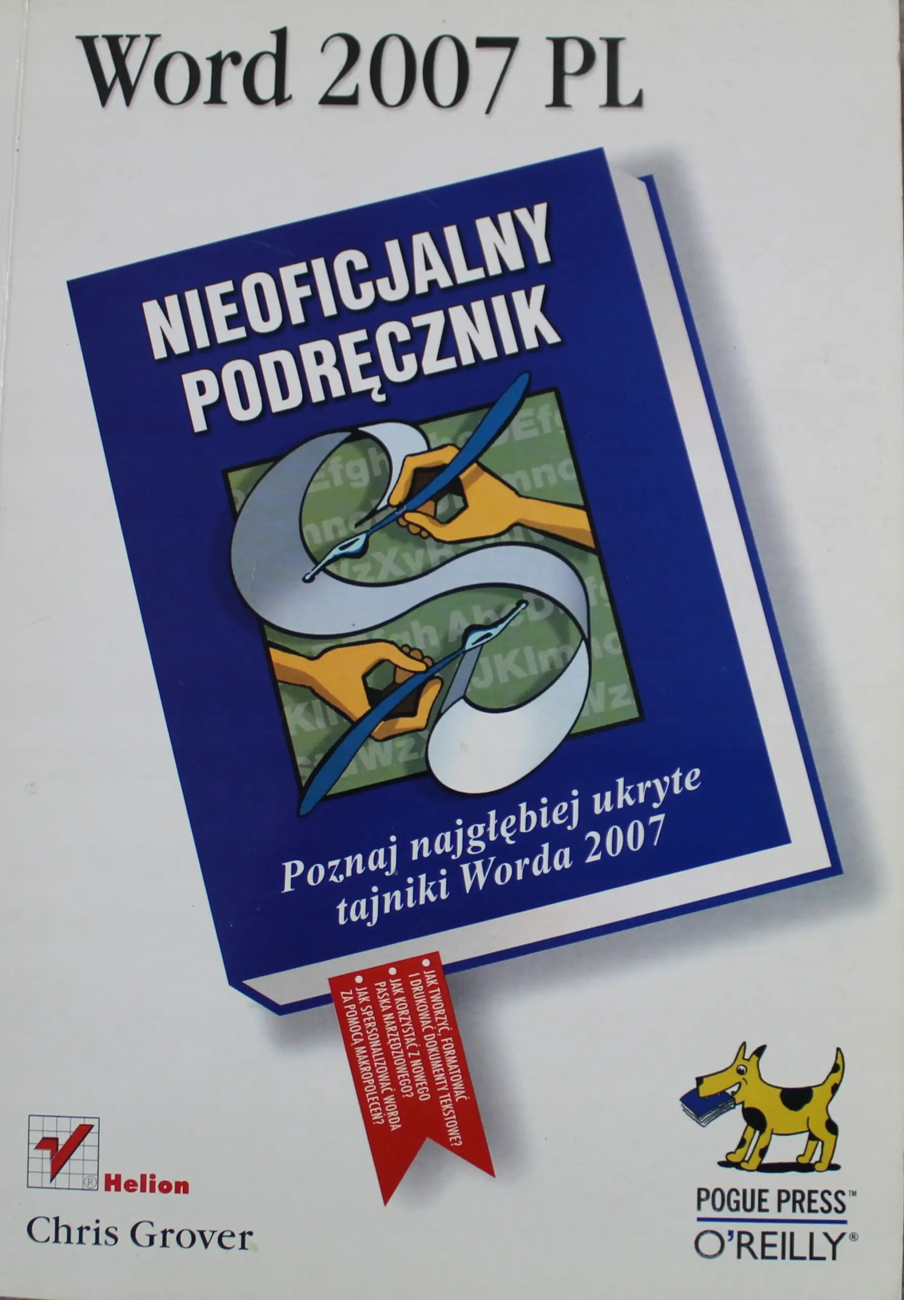 Książka - Word 2007 PL. Nieoficjalny Podręcznik