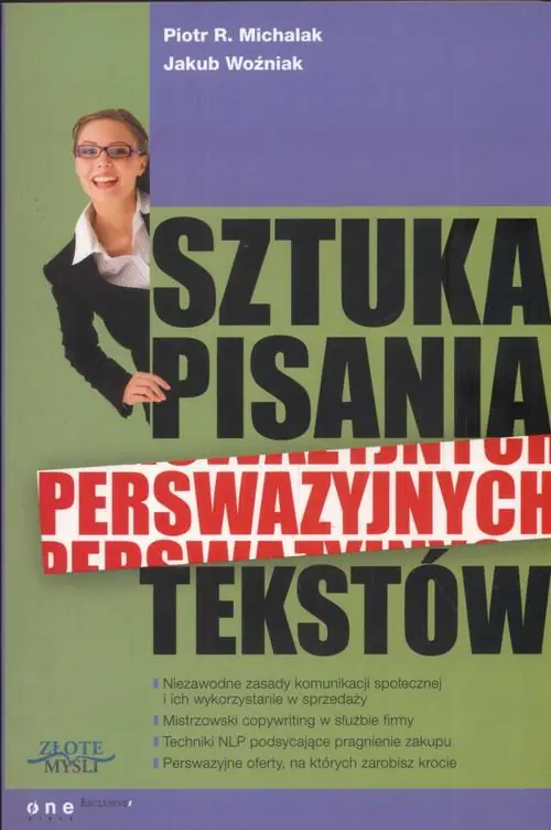 Książka - Sztuka pisania perswazyjnych tekstów
