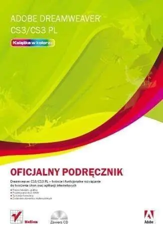 Książka - Adobe Dreamweaver CS3/CS3 PL. Oficjalny podręcznik