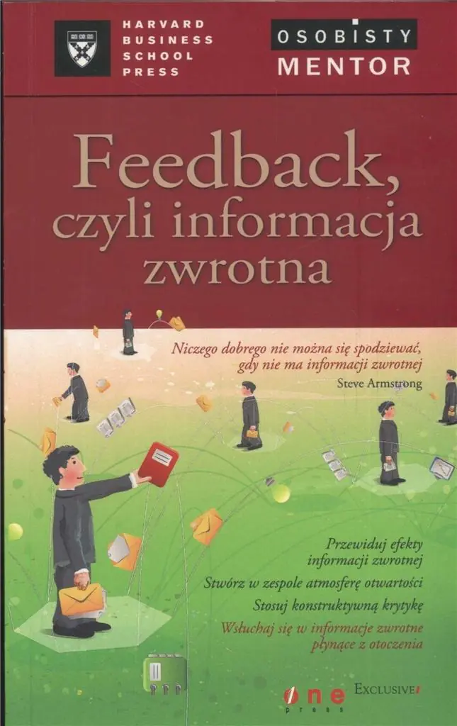 Feedback czyli informacja zwrotna. Osobisty mentor - harvard business school press