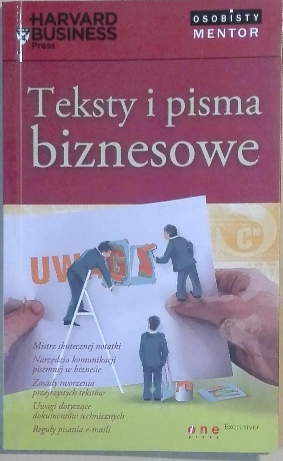 Książka - Teksty i pisma biznesowe