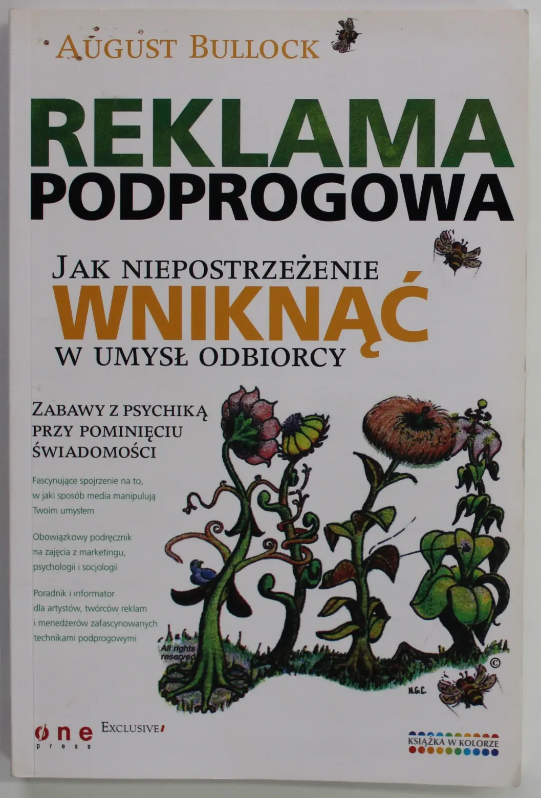 Książka - Reklama podprogowa. Jak niepostrzeżenie wniknąć w umysł odbiorcy