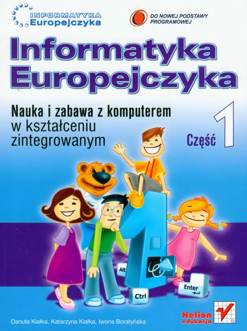 Książka - Informatyka Europejczyka SP 1 Podręcznik OOP