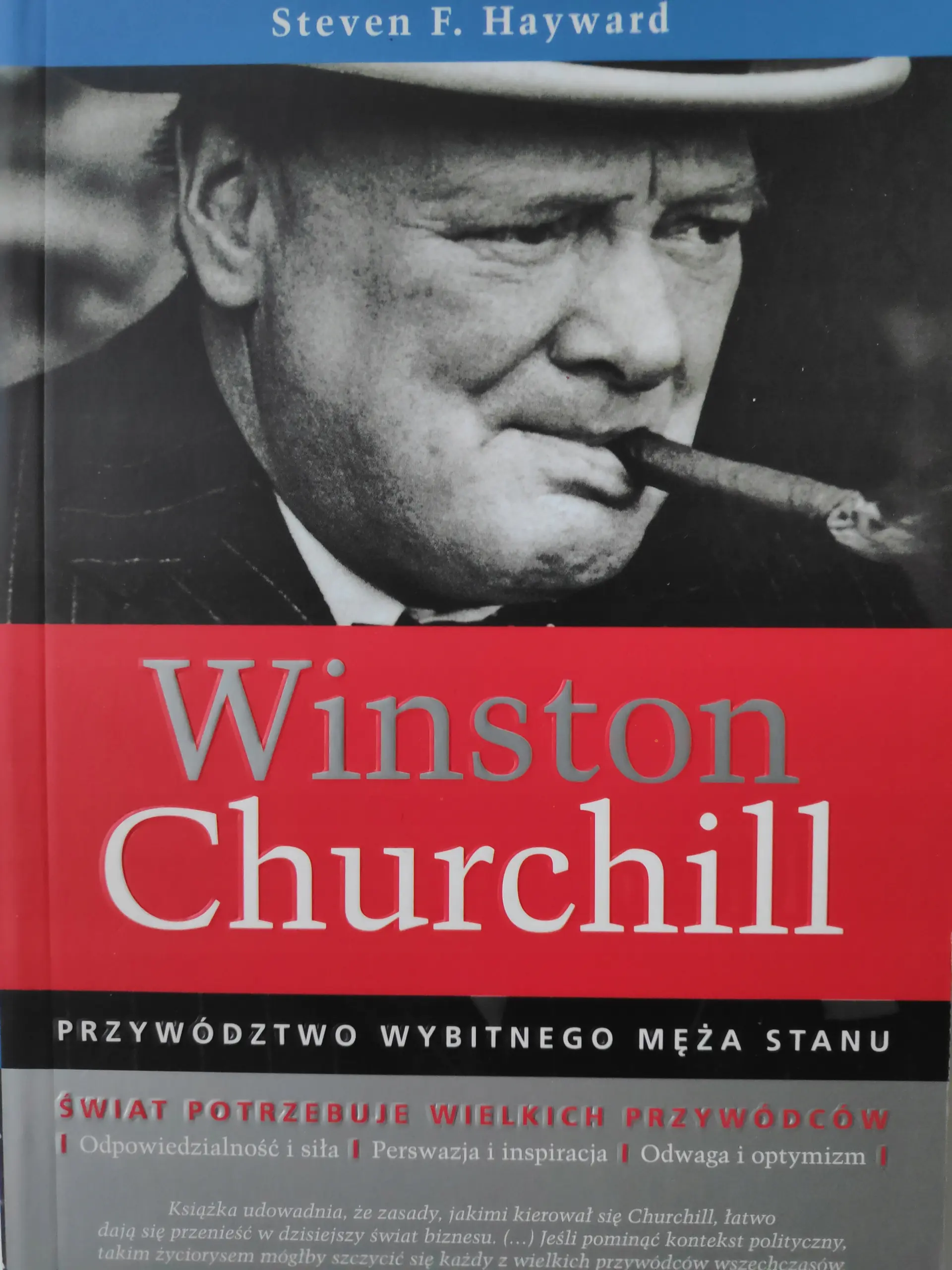 Książka - Winston Churchill. Przywództwo wybitnego męża stanu