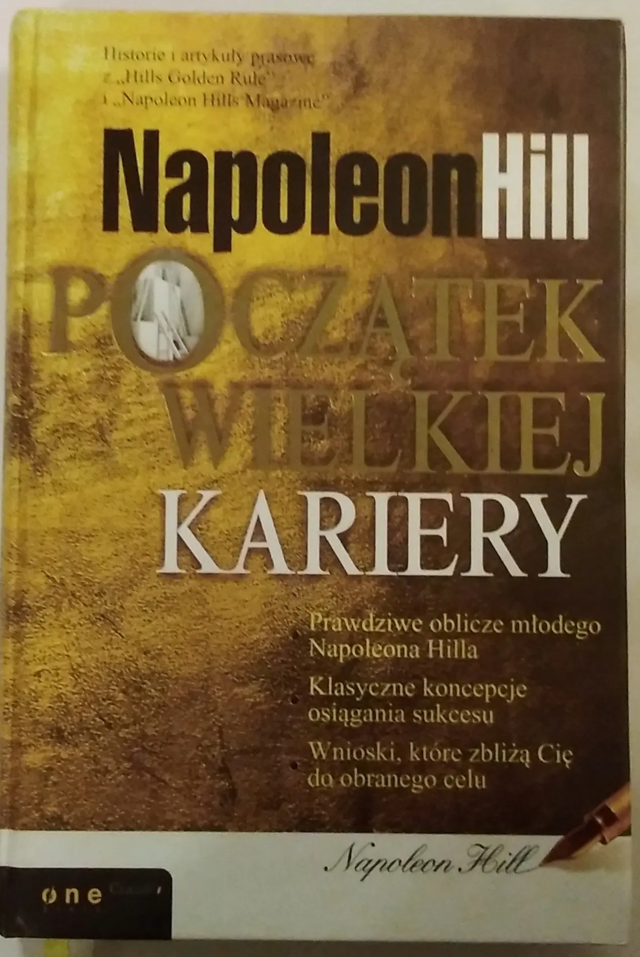 Książka - Napoleon Hill. Początek wielkiej kariery