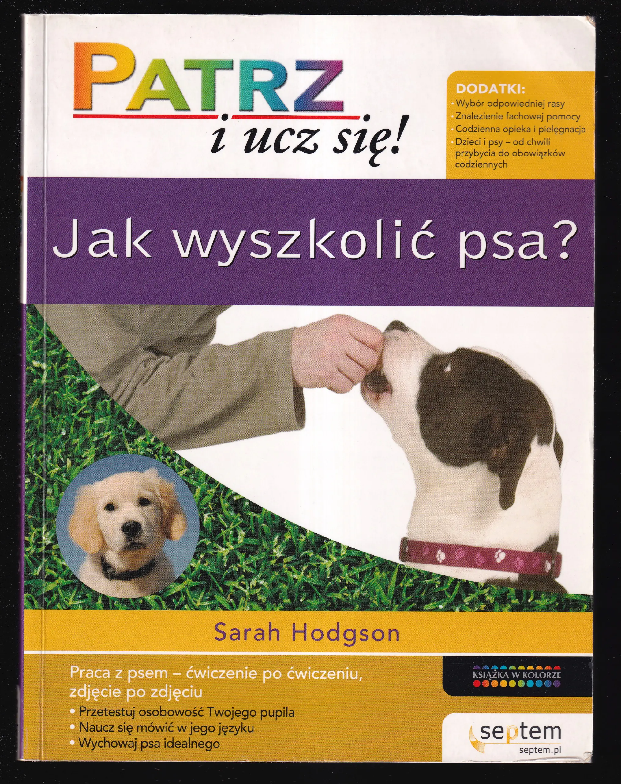 Książka - Jak wyszkolić psa? Patrz i ucz się!