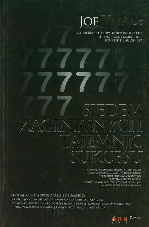 Książka - Siedem zaginionych tajemnic sukcesu