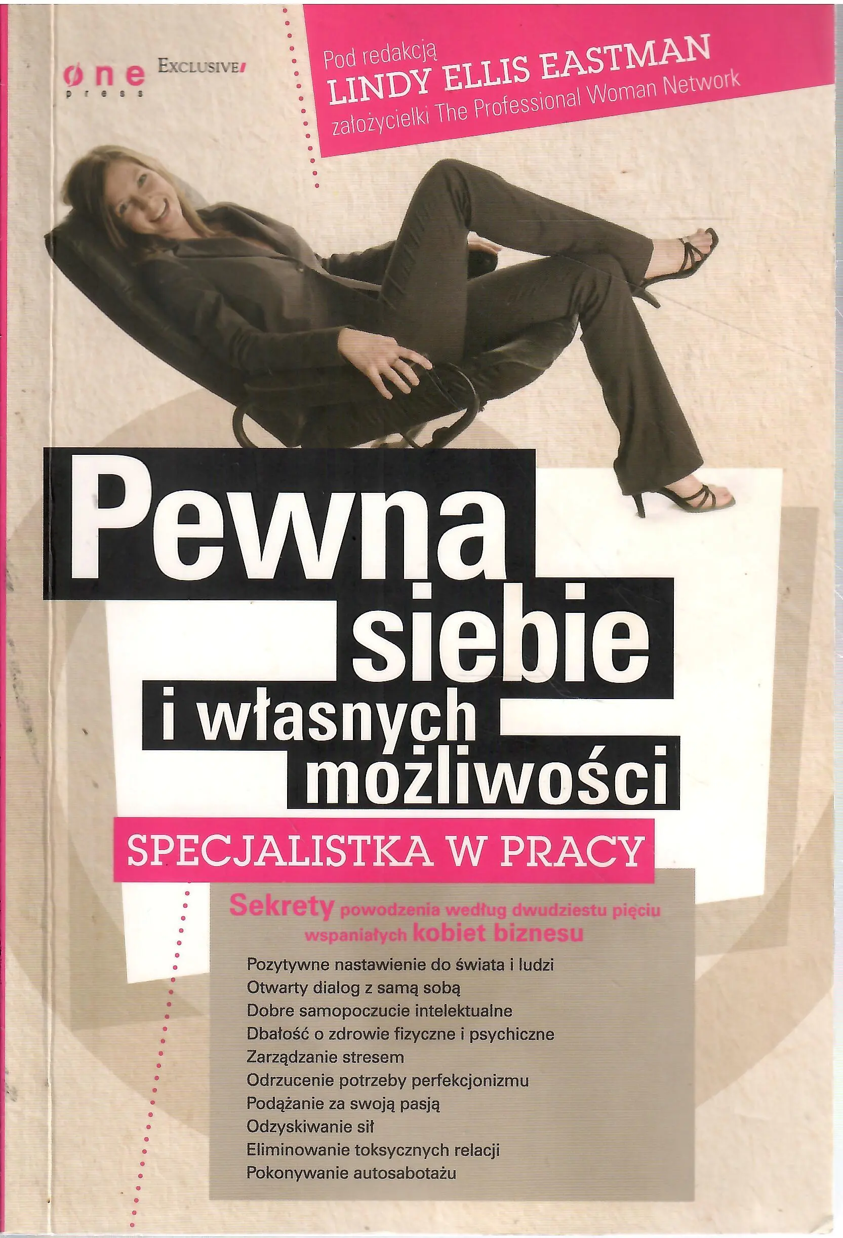 Książka - Pewna siebie i własnych możliwości. Specjalistka w pracy