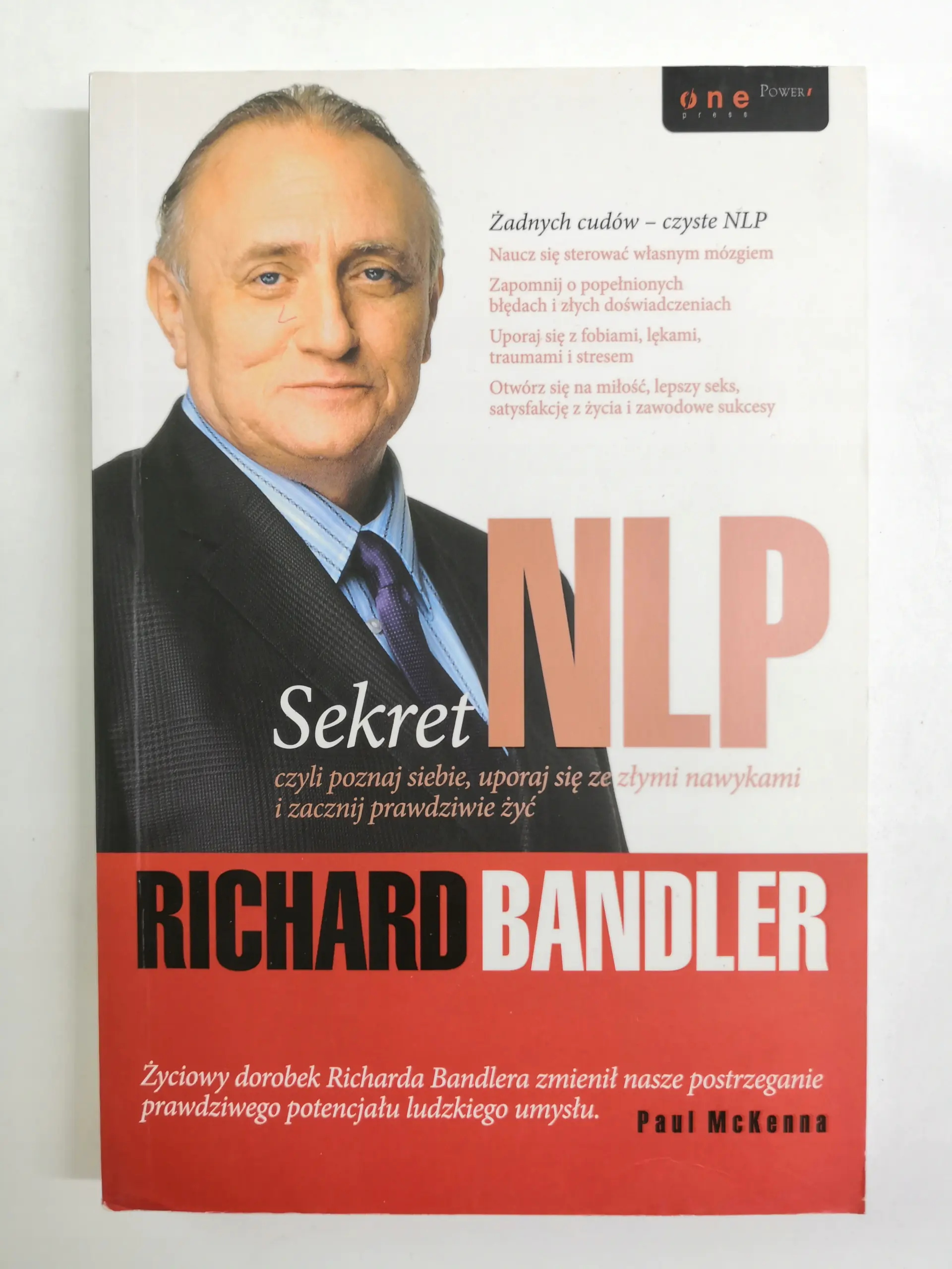 Książka - Sekret NLP, czyli poznaj siebie, uporaj się ze złymi nawykami i zacznij prawdziwie żyć