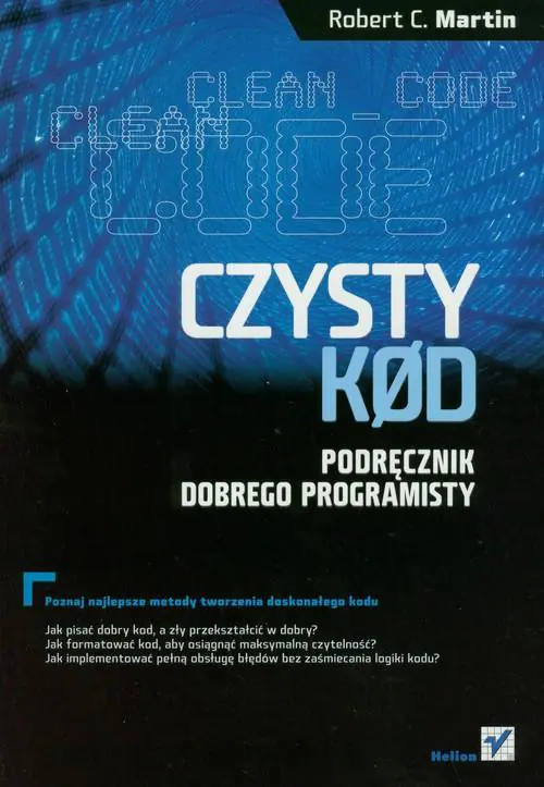 Książka - Czysty kod