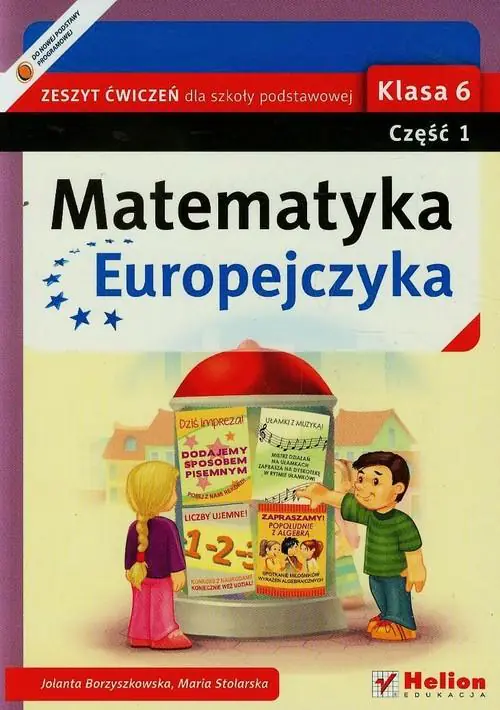 Książka - Matematyka SP KL 6. Ćwiczenia część 1. Matematyka europejczyka (2014)