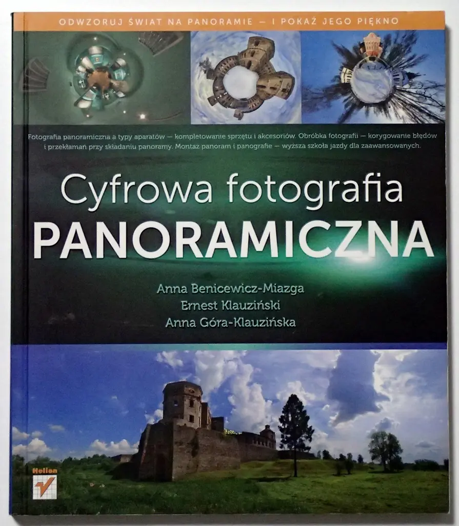 Książka - Cyfrowa fotografia panoramiczna