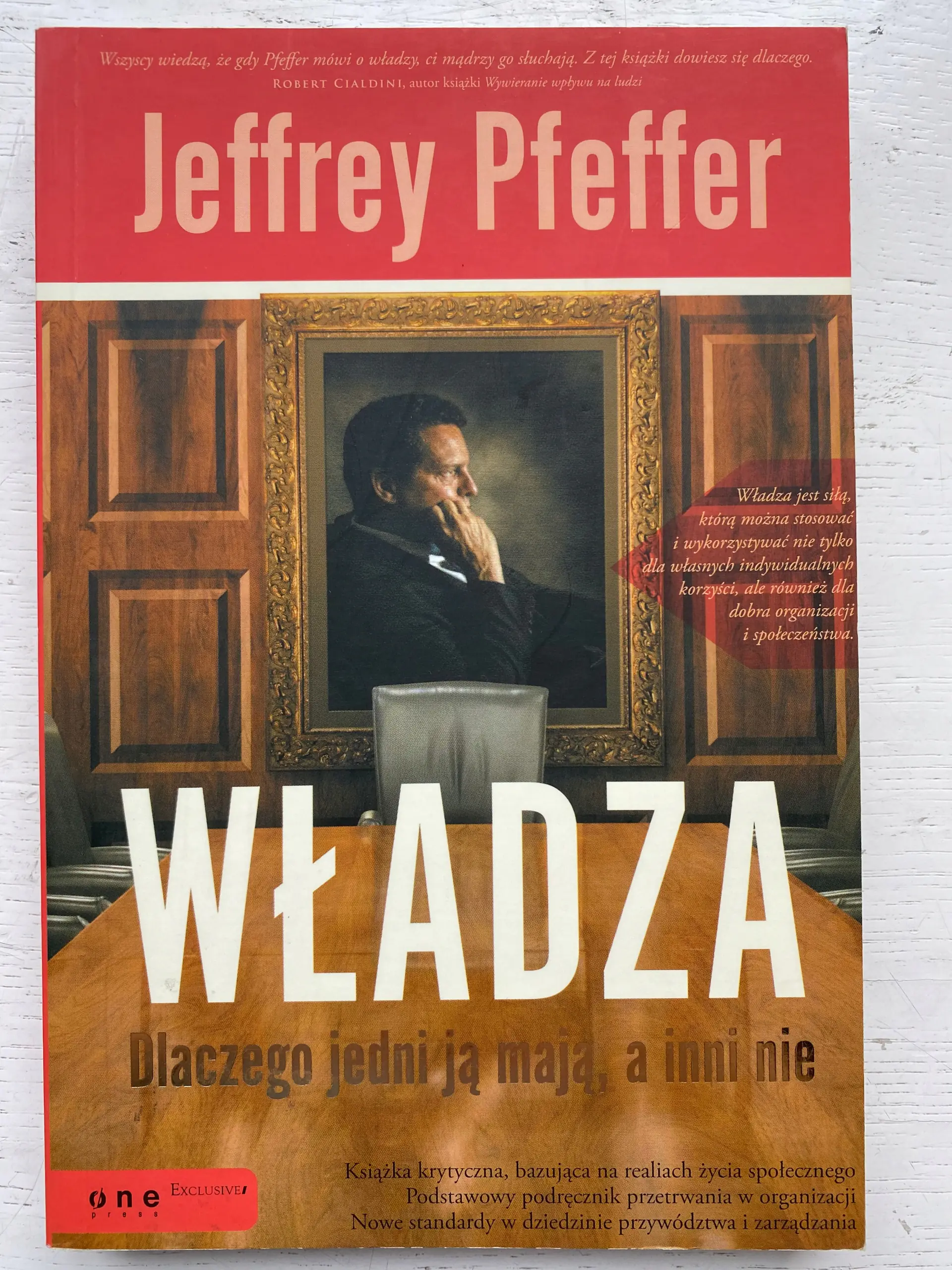 Książka - WŁADZA DLACZEGO JEDNI JĄ MAJĄ A INNI NIE