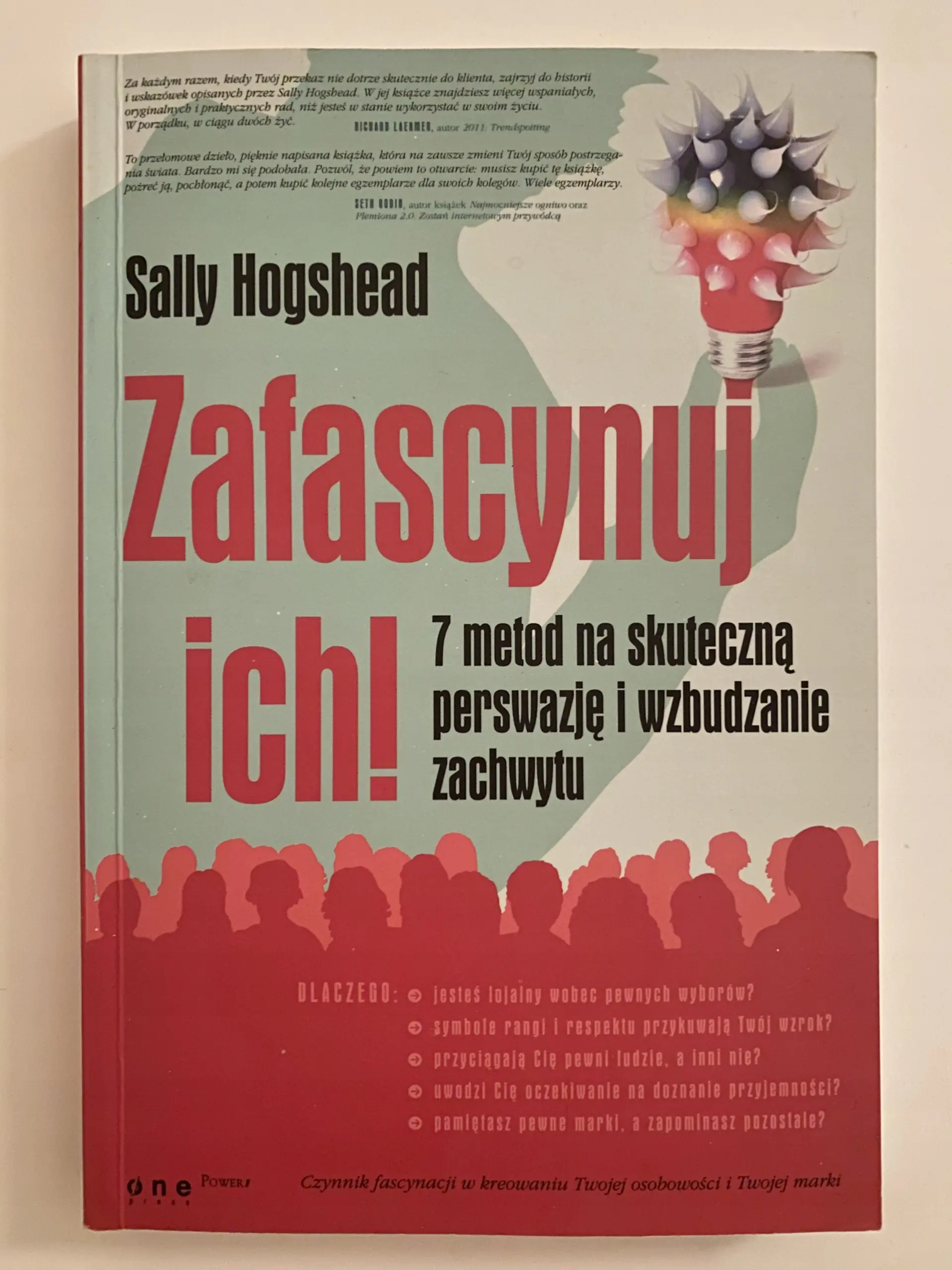 Książka - Zafascynuj ich 7 metod na skuteczną perswazję i wzbudzanie zachwytu