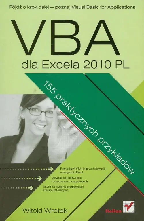 Książka - VBA dla Excela 2010 PL