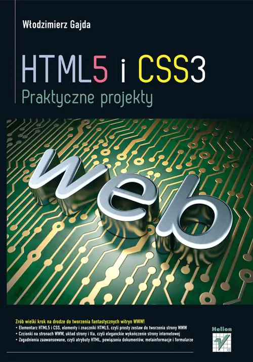 Książka - HTML5 i CSS3 Praktyczne projekty