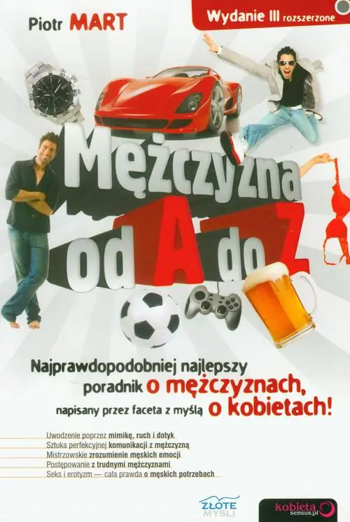 Książka - Mężczyzna od A do Z