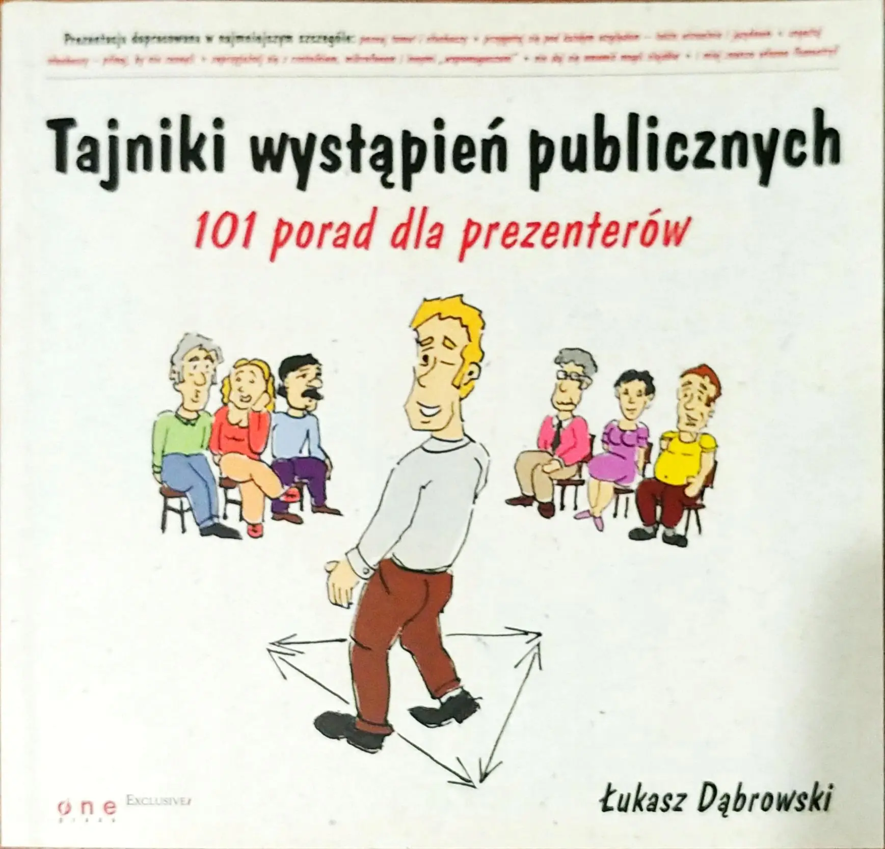 Książka - Tajniki wystąpień publicznych. 101 porad dla prezenterów