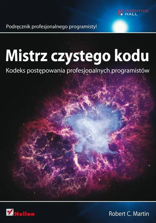 Książka - Mistrz czystego kodu. Kodeks postępowania profesjonalnych programistów