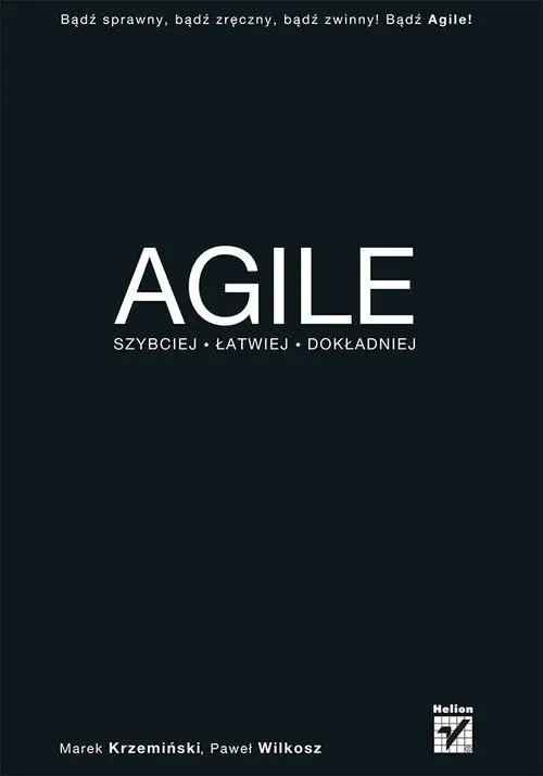 Książka - Agile. Szybciej, łatwiej, dokładniej