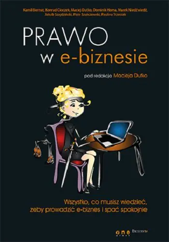 Książka - Prawo w e-biznesie. Wszystko, co musisz wiedzieć, żeby prowadzić e-biznes i spać spokojnie