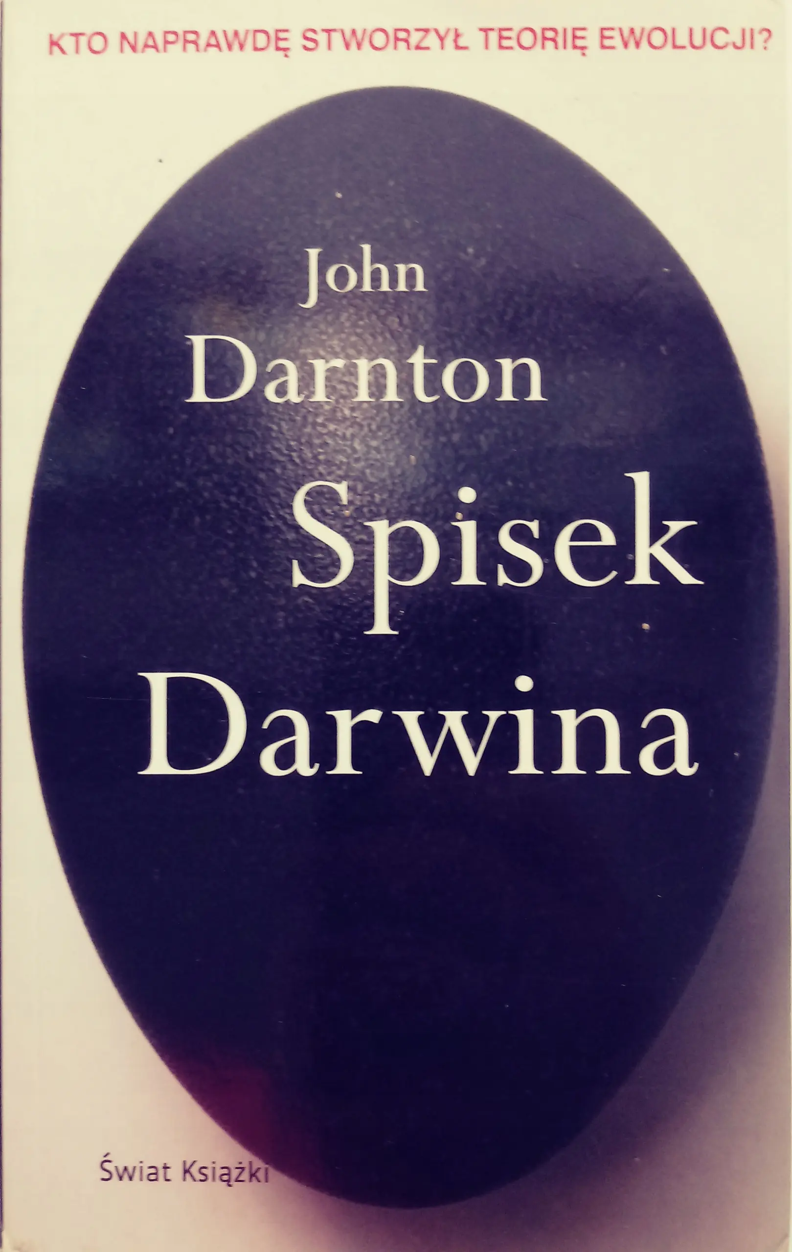 Książka - Spisek Darwina