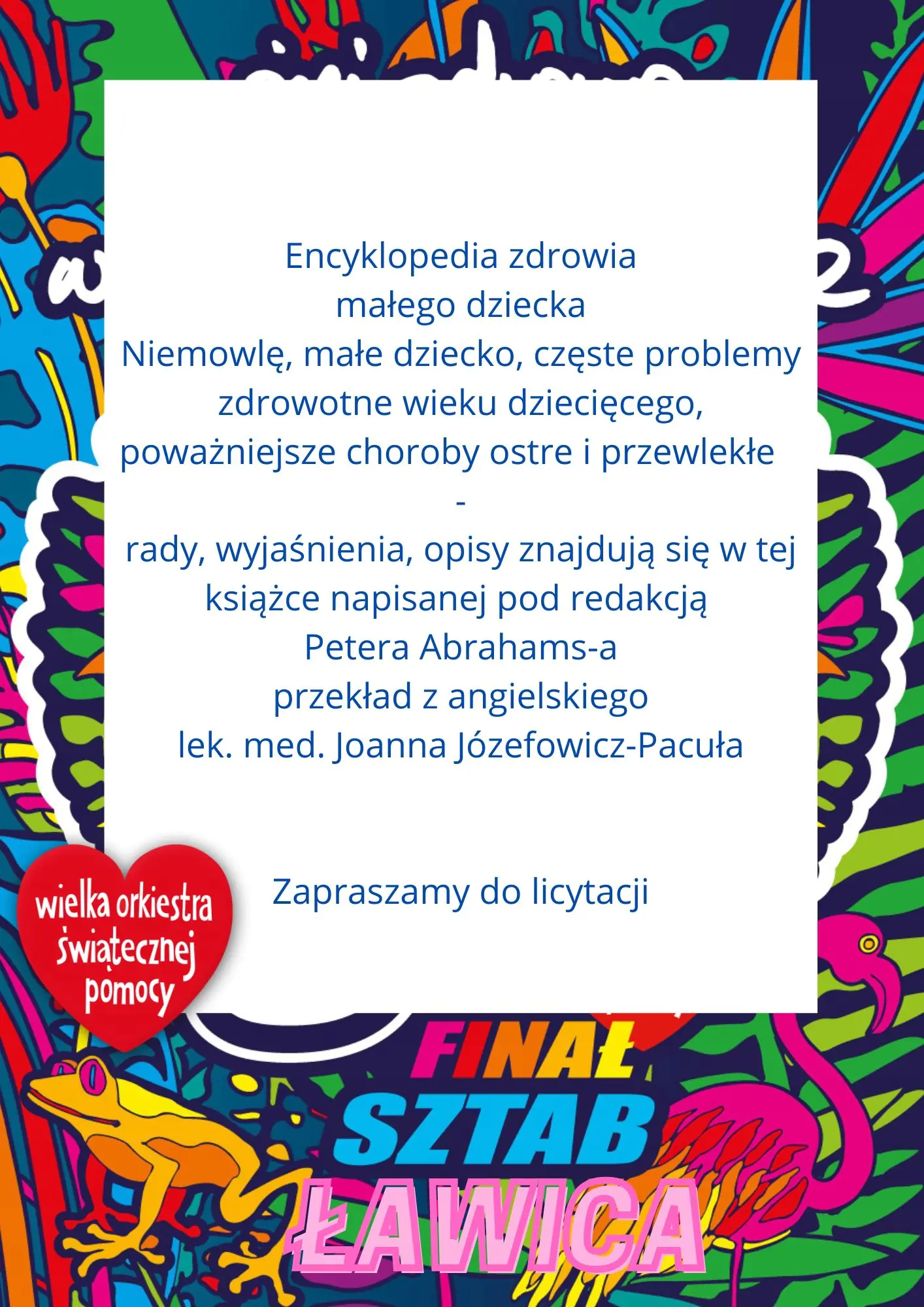 Książka - Encyklopedia zdrowia małego dziecka