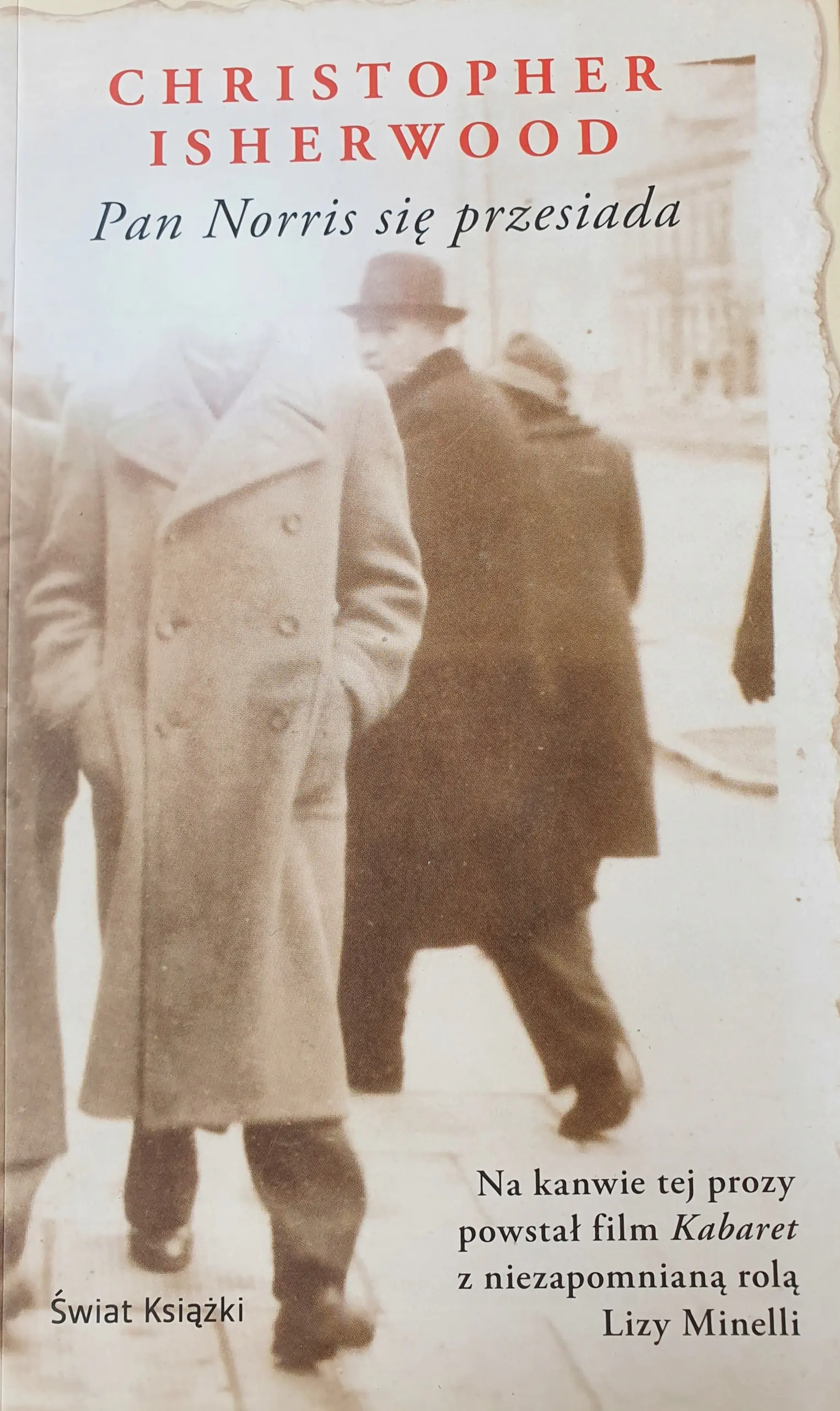 Książka - Pan Norris się przesiada