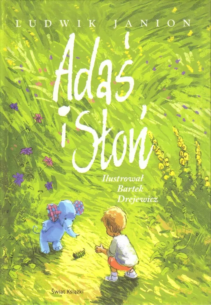 Książka - Adaś i słoń