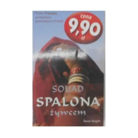 Książka - Spalona żywcem