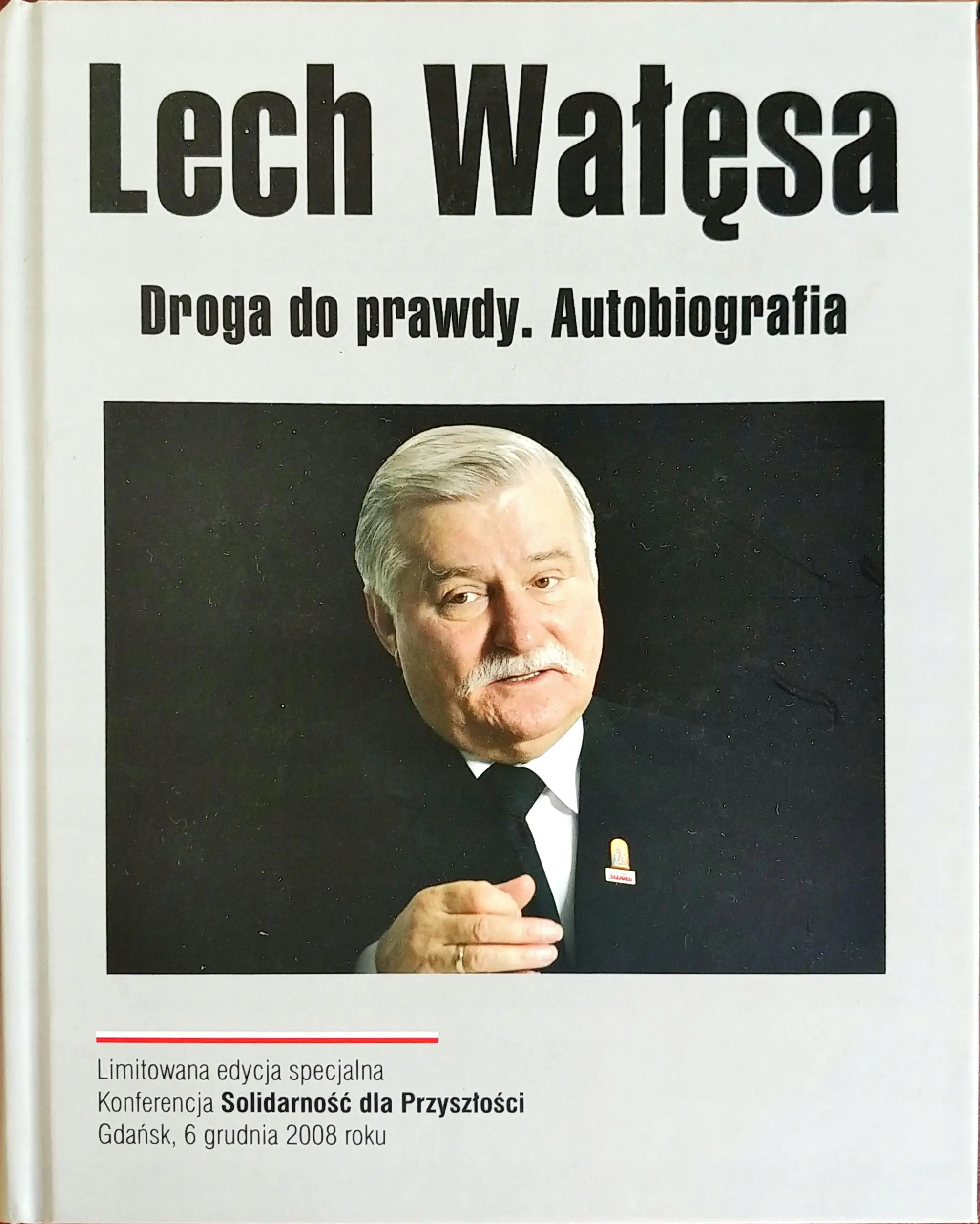 Książka - Lech Wałęsa Droga do prawdy Autobiografia
