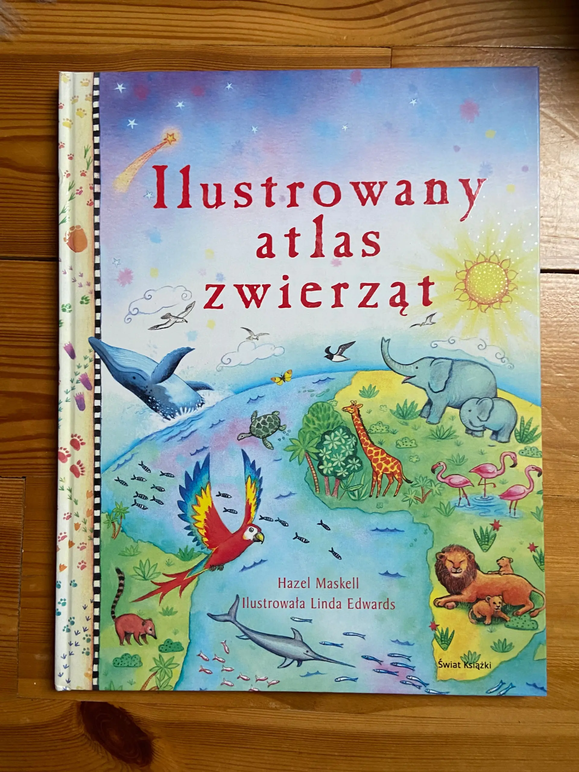 Książka - Ilustrowany atlas zwierząt