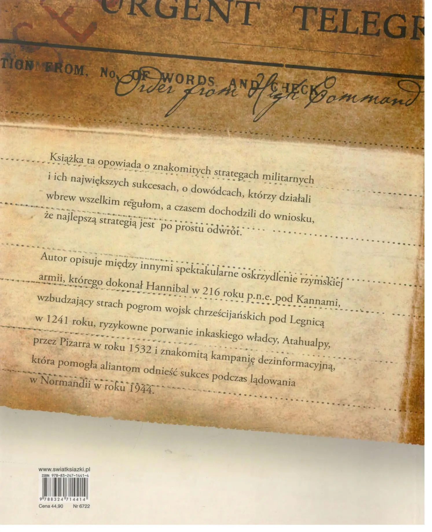 Książka - W tył zwrot i w nogi!