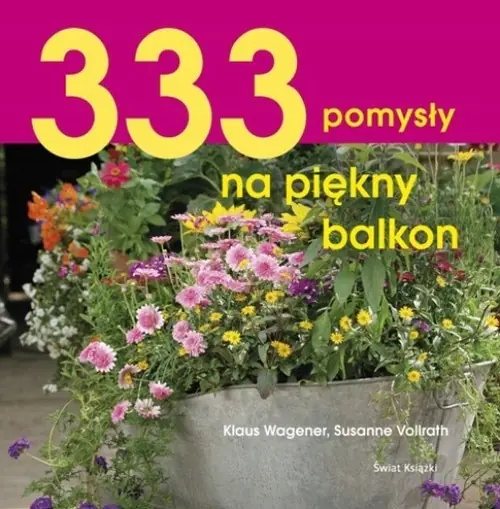 Książka - 333 pomysły na piękny balkon