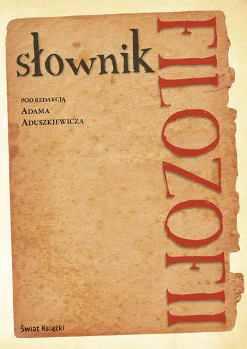 Książka - Słownik filozofii