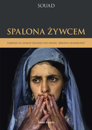 Książka - Spalona żywcem