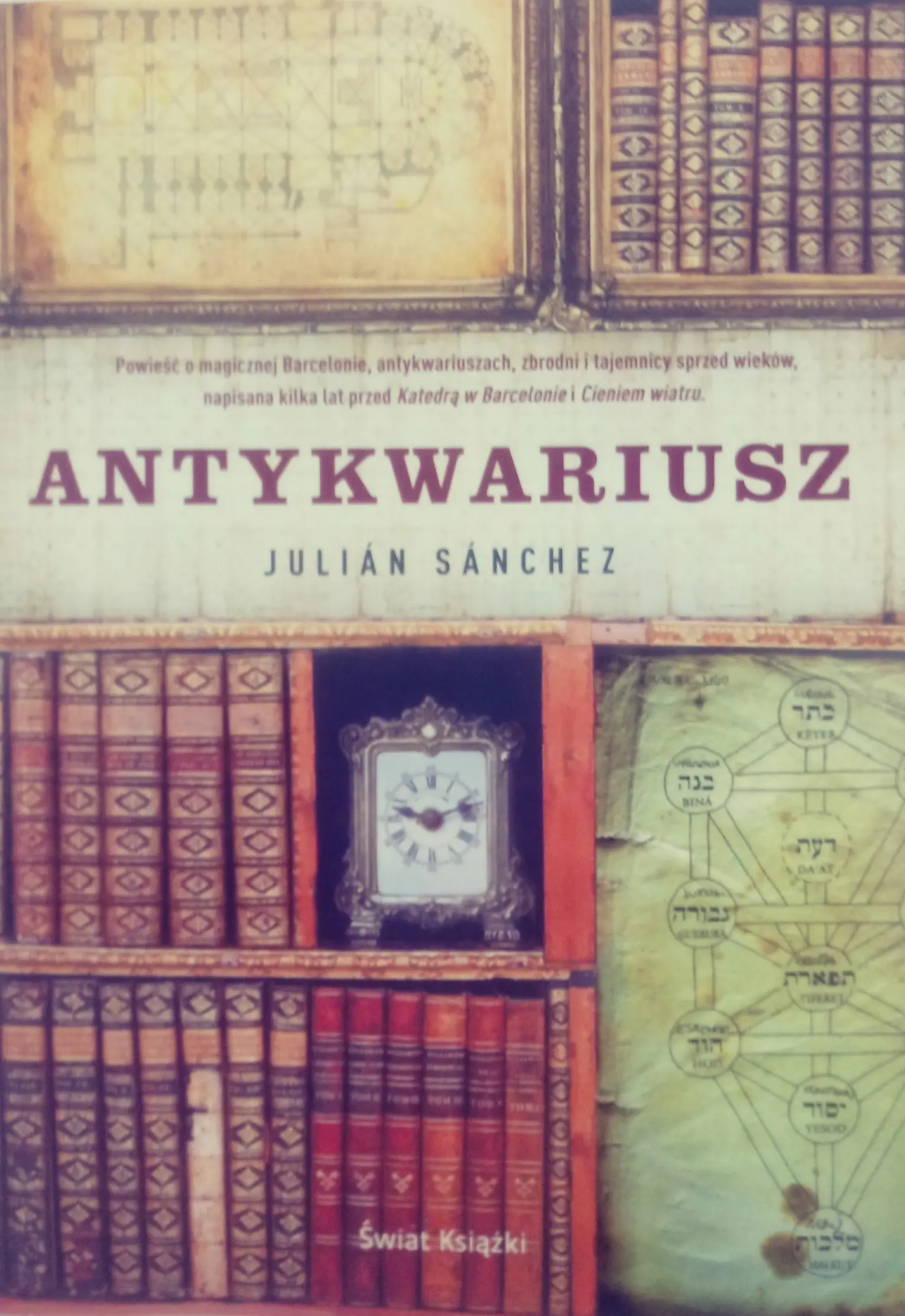 Książka - Antykwariusz