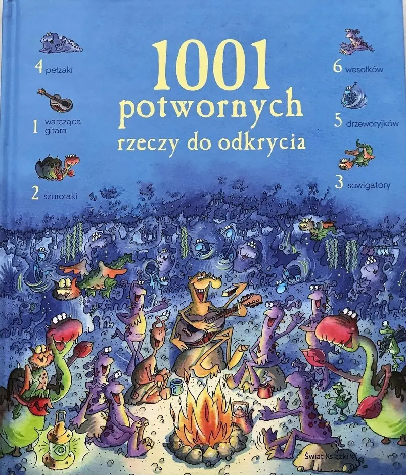 Książka - 1001 potwornych rzeczy do odkrycia