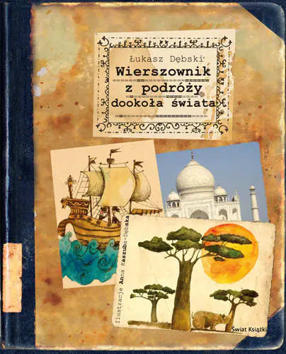 Książka - Wierszownik z podróży dookoła świata