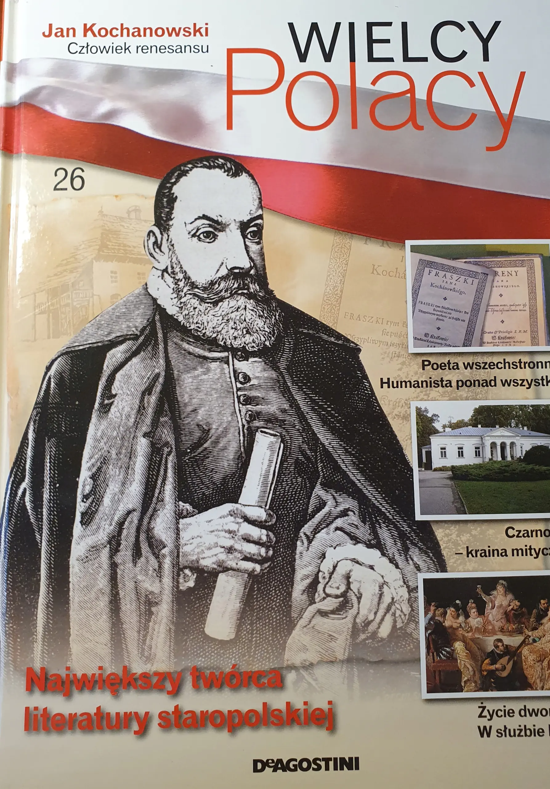 Książka - Wielcy Polacy Jan Kochanowski tom 26
