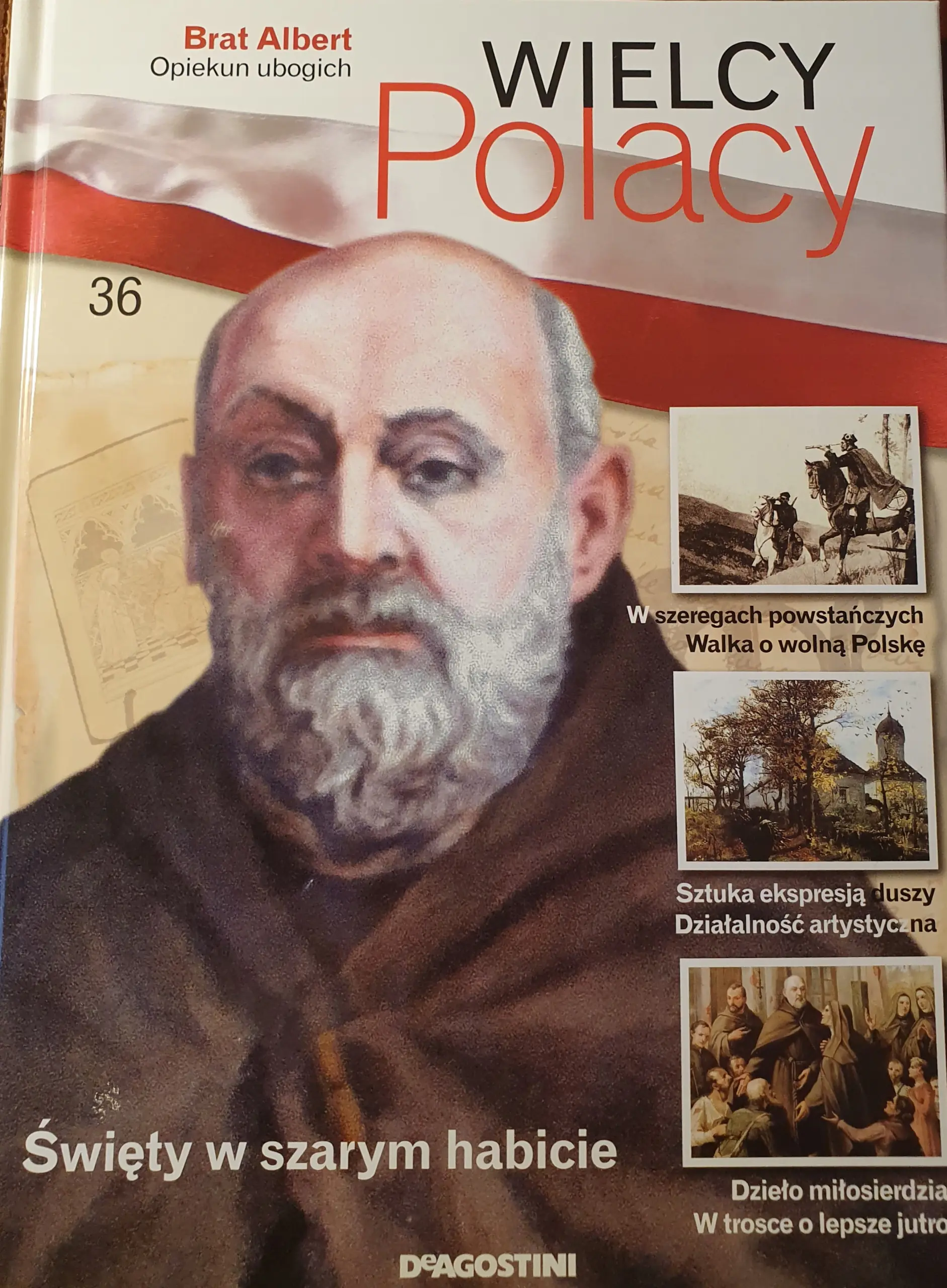 Książka - Wielcy Polacy Brat Albert tom 36