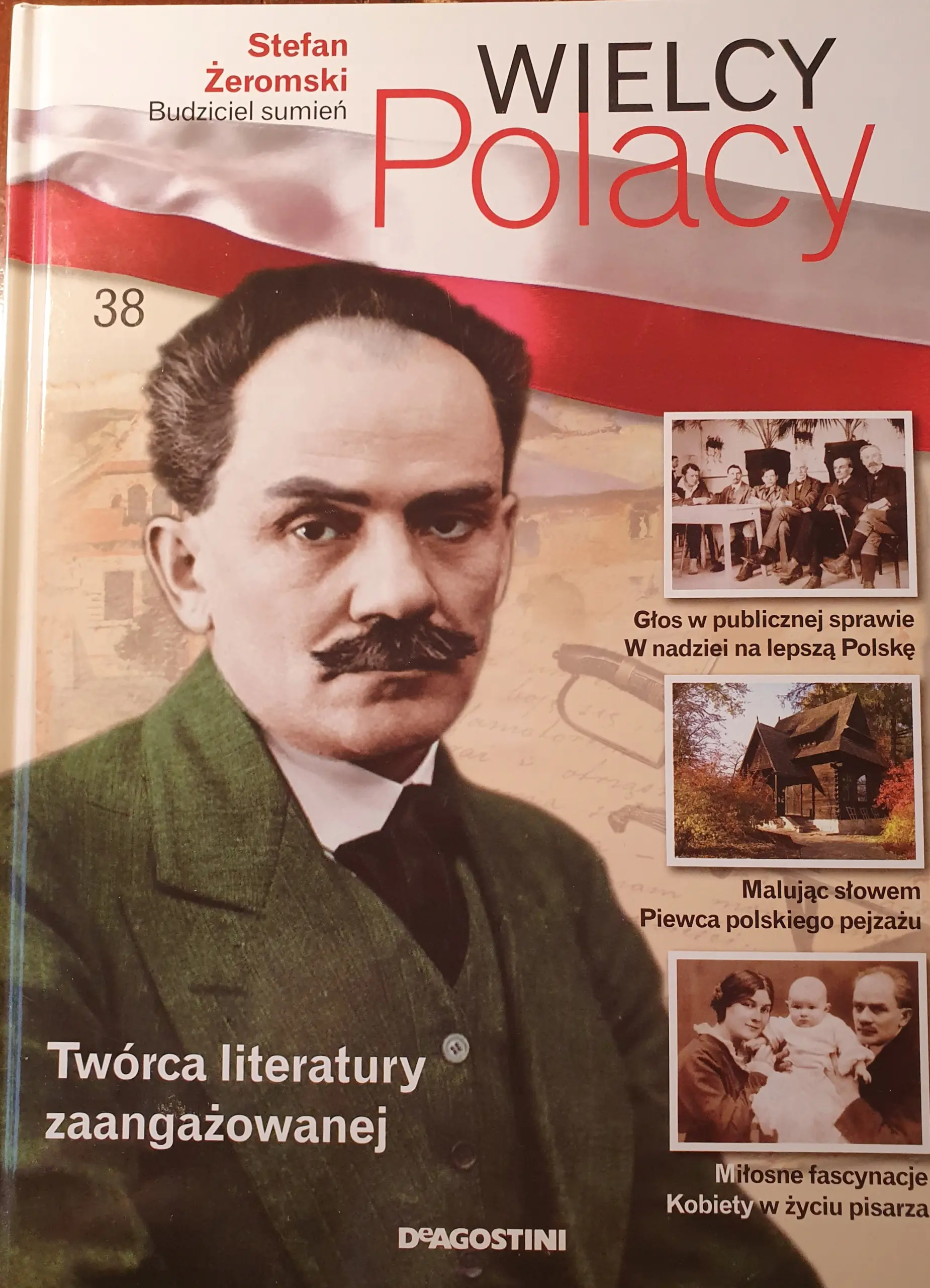 Książka - Wielcy Polacy Stefan Żeromski tom 38