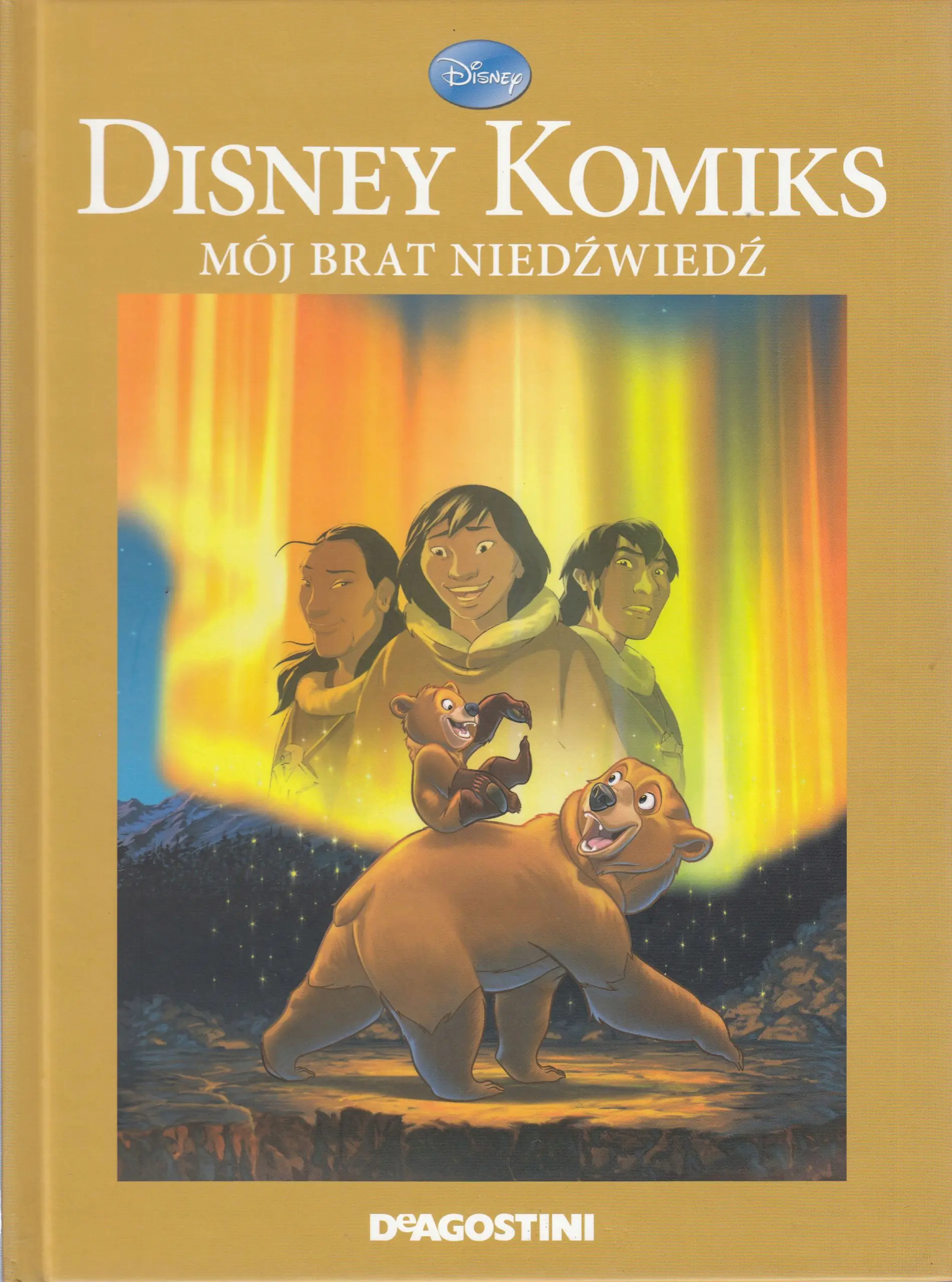 Książka - Disney komiks Mój brat niedźwiedź